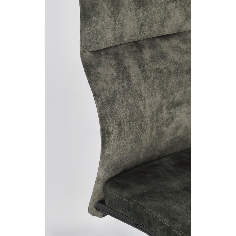 Sedia in Velluto moderna (4 Pezzi) – ASHER