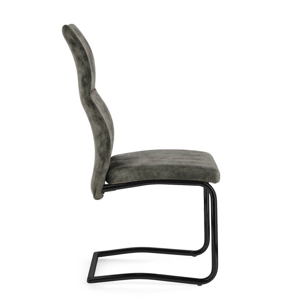 Sedia in Velluto moderna (4 Pezzi) – ASHER