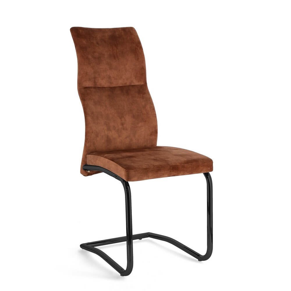 Sedia in Velluto moderna (4 Pezzi) – ASHER