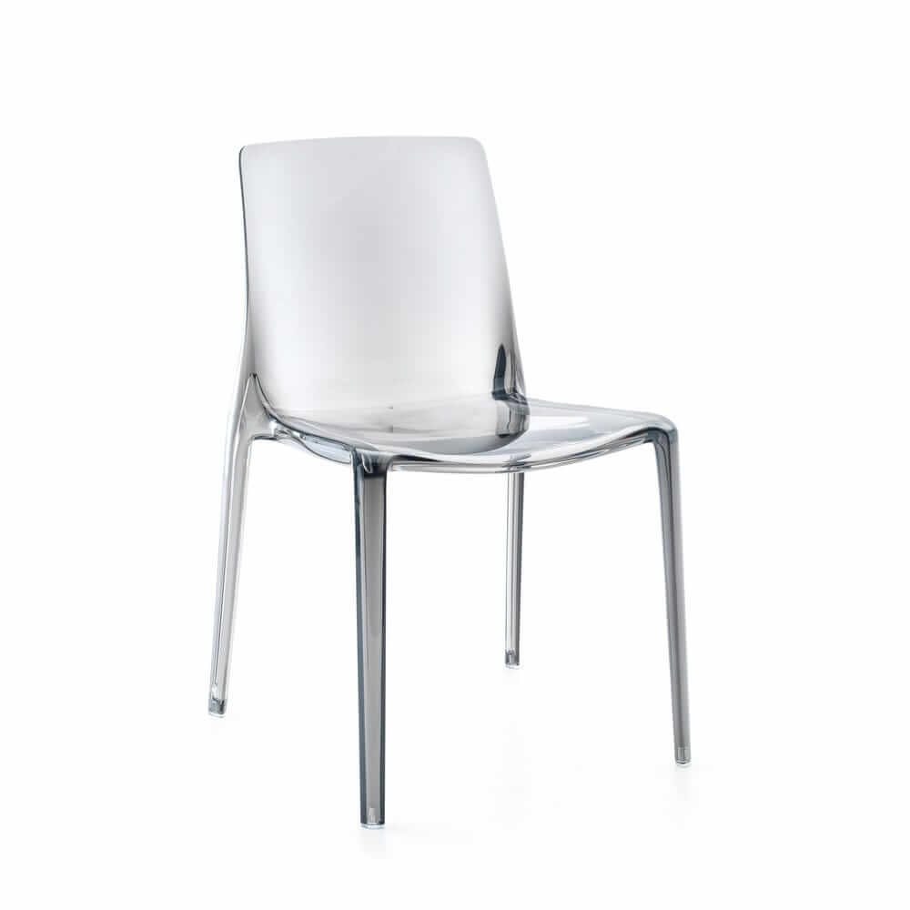 Sedia trasparente in policarbonato (4 pezzi) – OLIVIA