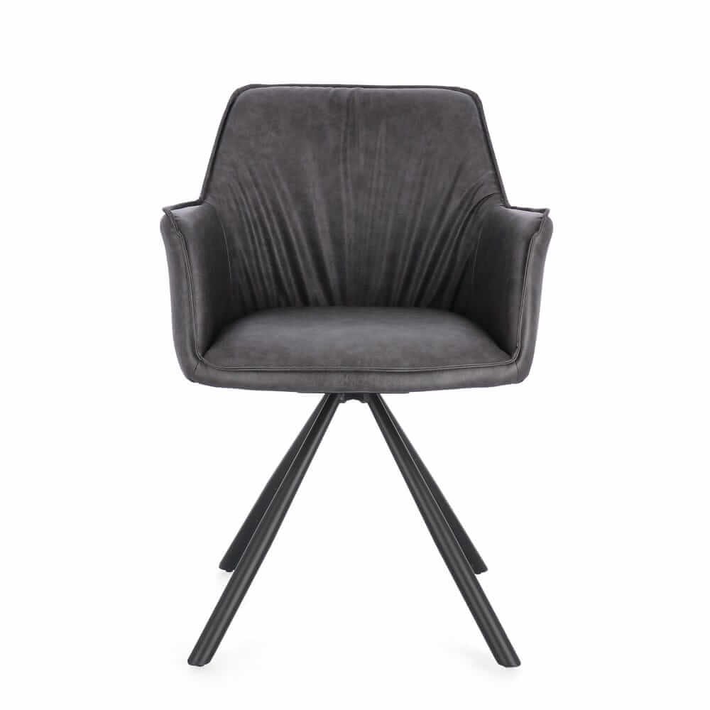 Sedia con braccioli girevole (2 pezzi) – LAVELLE