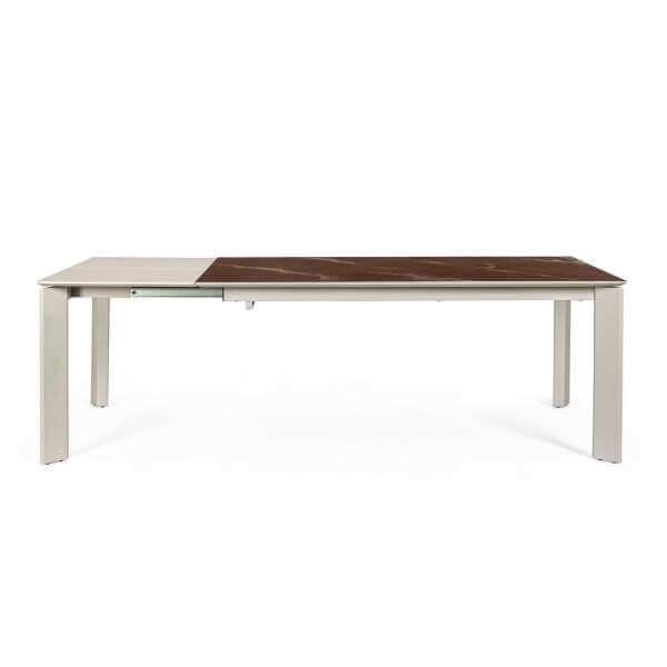 Tavolo da pranzo allungabile con piano in ceramica – MALIK