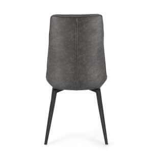 Sedia in Ecopelle moderna (2 Pezzi) – MILES