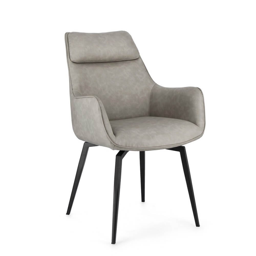 Poltrona in Ecopelle moderna (2 Pezzi) – MILES