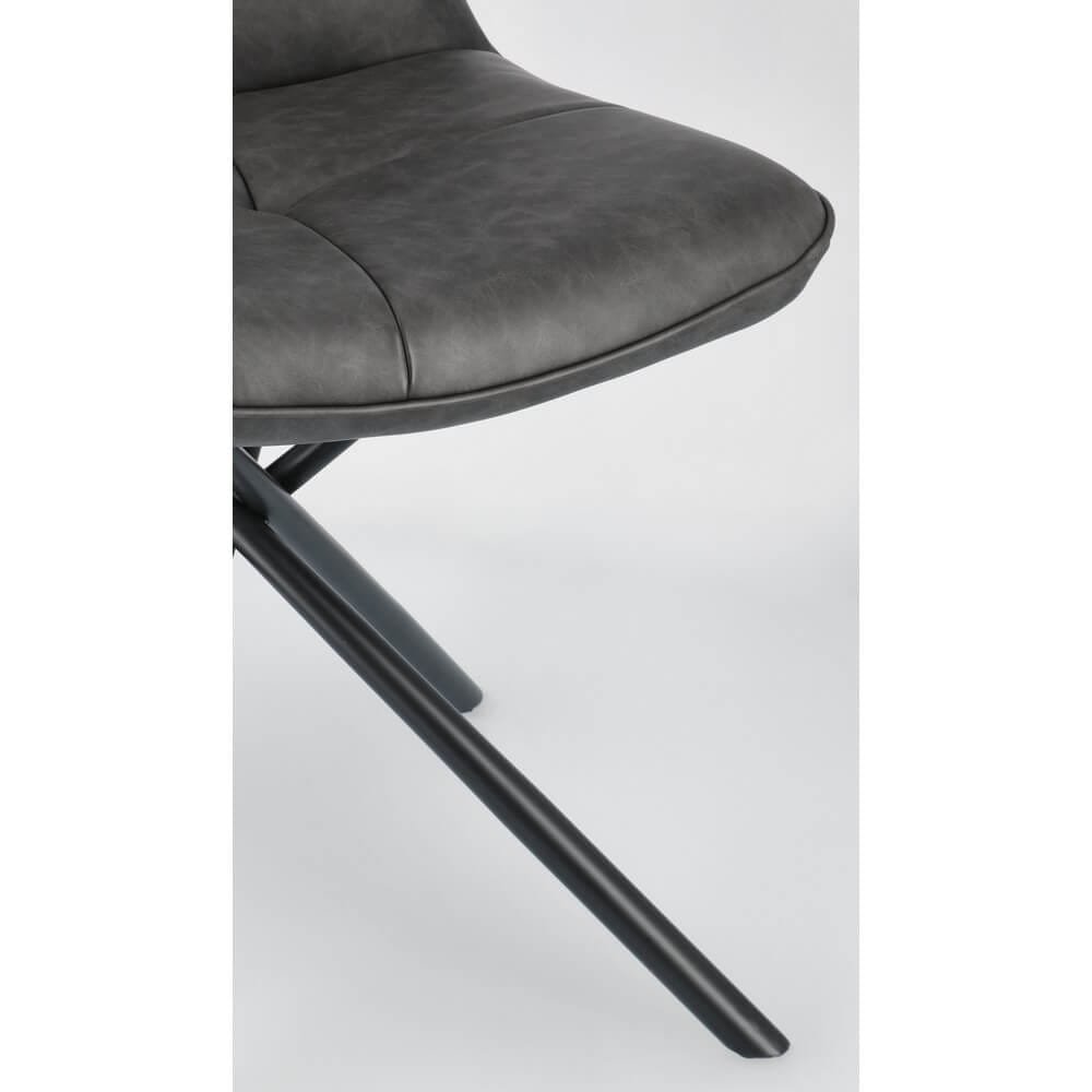 Sedia in Ecopelle moderna (2 Pezzi) – SOPHIA