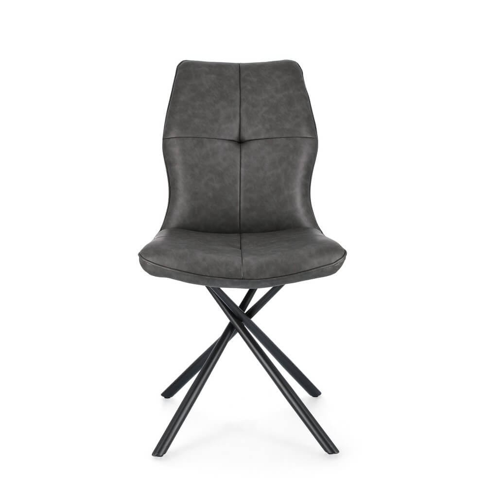 Sedia in Ecopelle moderna (2 Pezzi) – SOPHIA