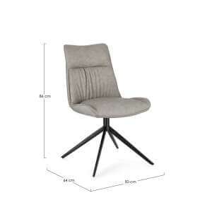 Sedia in Ecopelle moderna (2 Pezzi) – ARIA