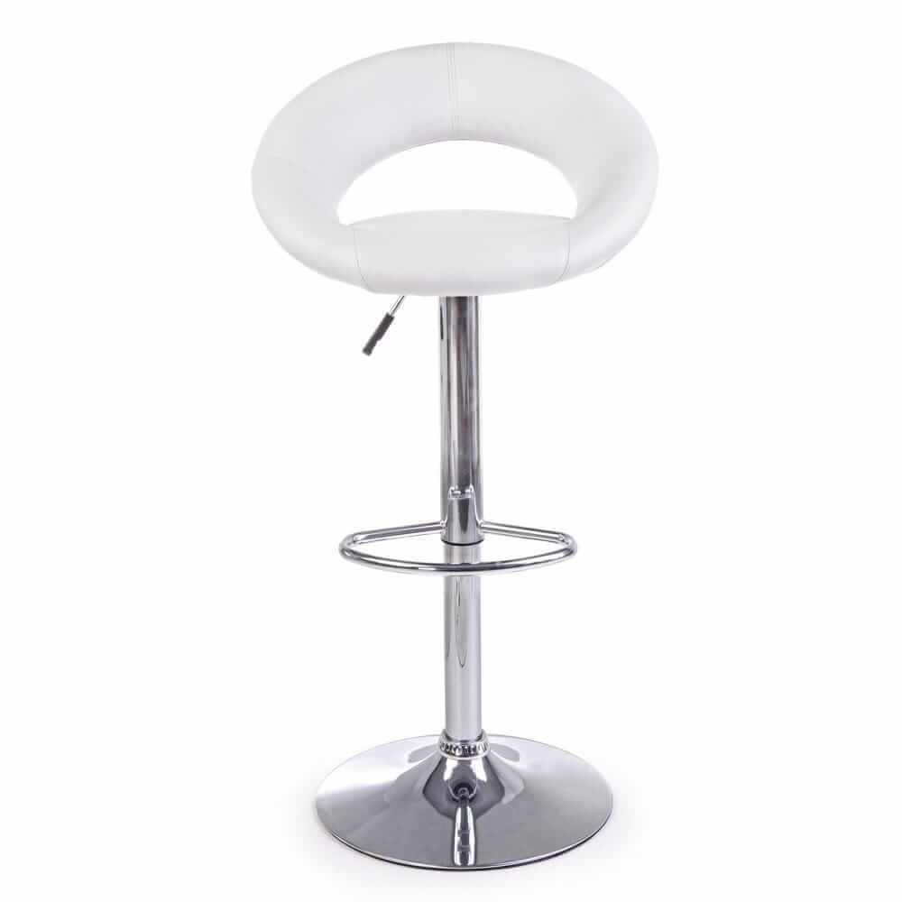 Sgabello bar bianco (2 pezzi) – SIERRA