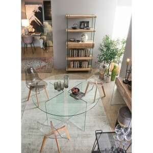 Sedia scandinava Trasparente (4 Pezzi) – TALIA