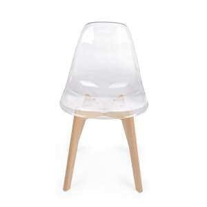 Sedia scandinava Trasparente (4 Pezzi) – TALIA