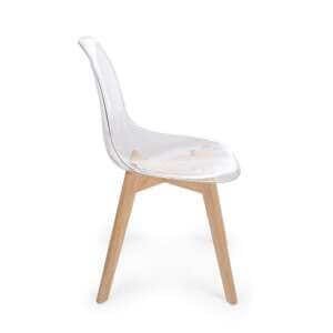 Sedia scandinava Trasparente (4 Pezzi) – TALIA