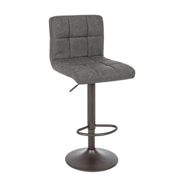 Sgabello Bar Vintage (2 Pezzi) - BLACKCOFFEE - Grigio scuro