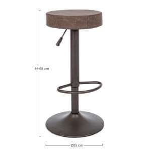 Sgabello Bar Vintage (2 Pezzi) – KAITLYN