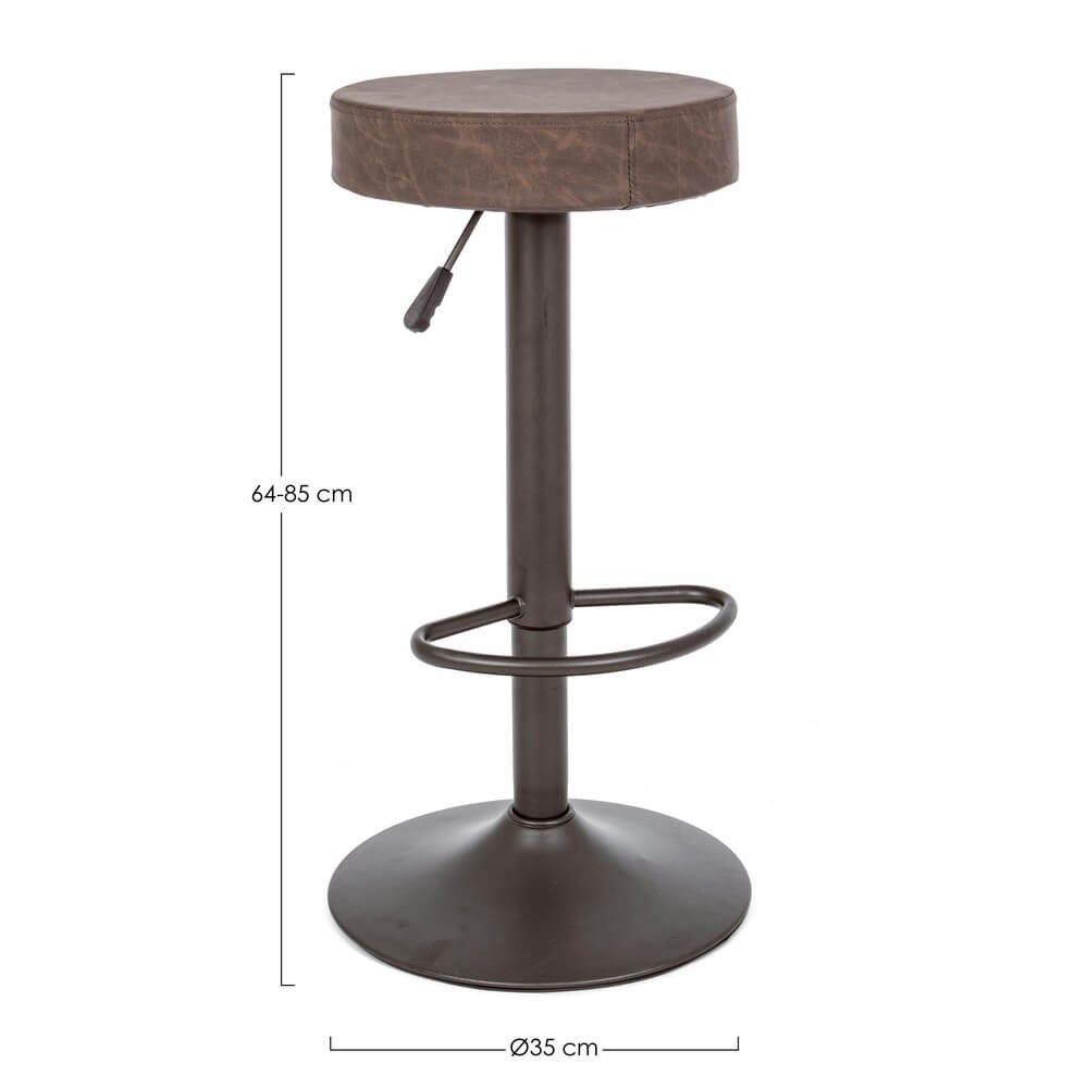 Sgabello Bar Vintage (2 Pezzi) – KAITLYN