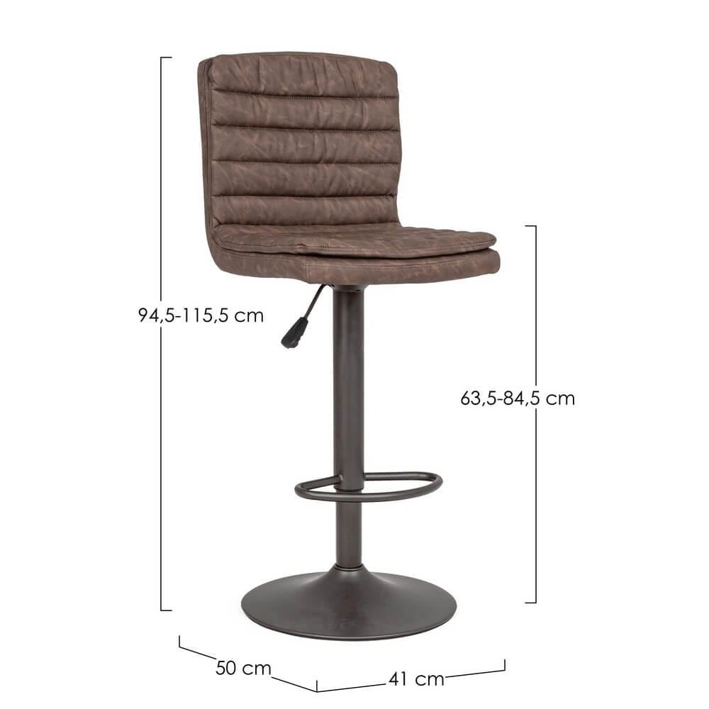 Sgabello Bar Vintage (2 Pezzi) – KATELYN