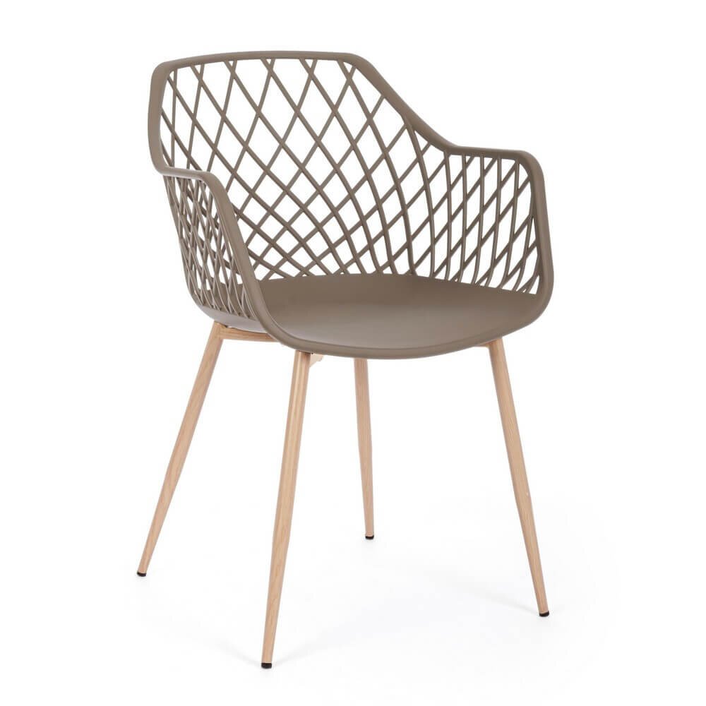Sedia scandinava con braccioli (4 Pezzi) – EMMETT