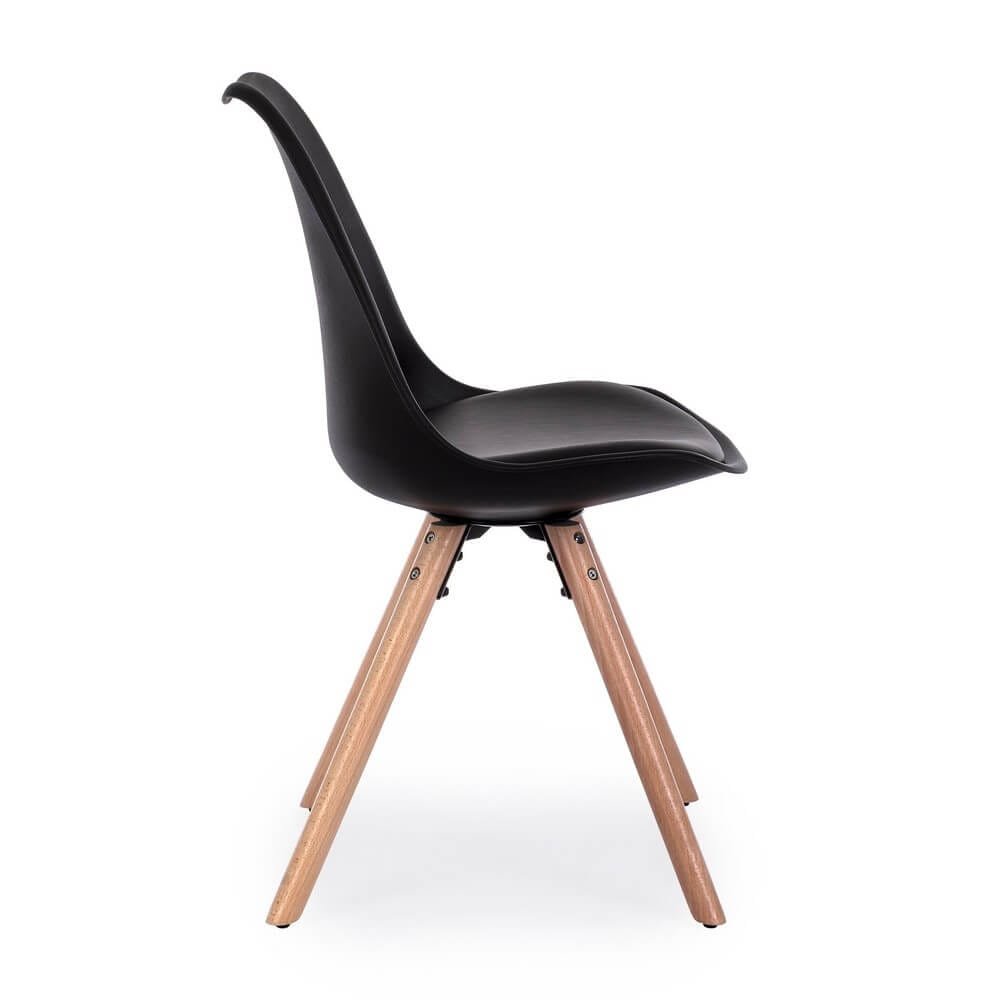 Sedia scandinava con cuscino (4 Pezzi) – FIO