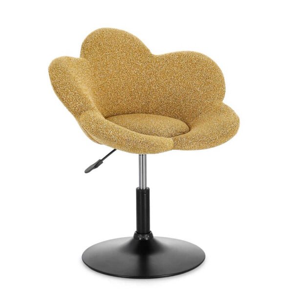 Sgabello alto di design in tessuto (2 pezzi) – BLOOM
