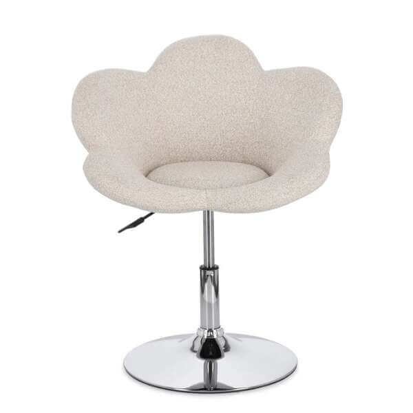 Sgabello alto di design in tessuto (2 pezzi) – BLOOM
