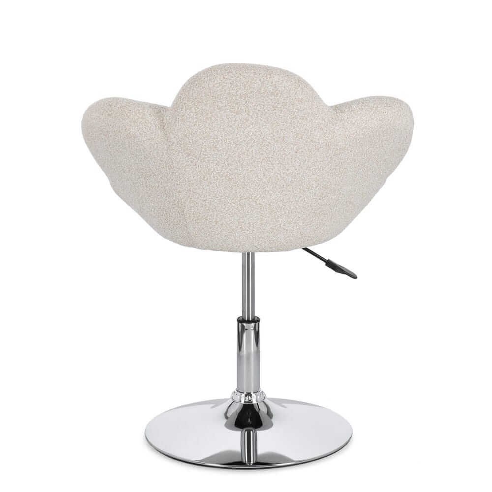 Sgabello alto di design in tessuto (2 pezzi) – BLOOM