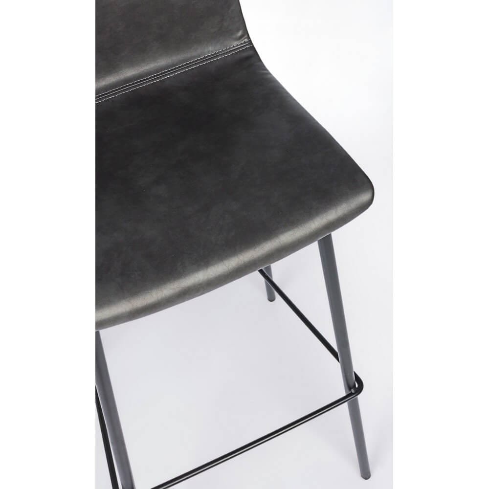 Sgabello Bar in Ecopelle Vintage (2 Pezzi) – NATALIA