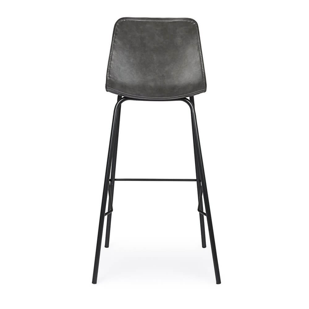 Sgabello Bar in Ecopelle Vintage (2 Pezzi) – NATALIA