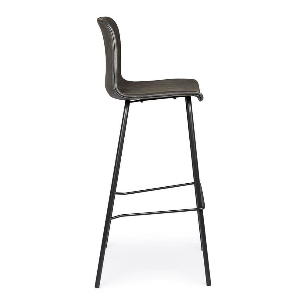 Sgabello Bar in Ecopelle Vintage (2 Pezzi) – NATALIA
