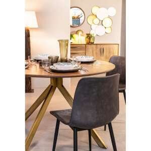 Sedia in Ecopelle Vintage (2 Pezzi) – NATALIA