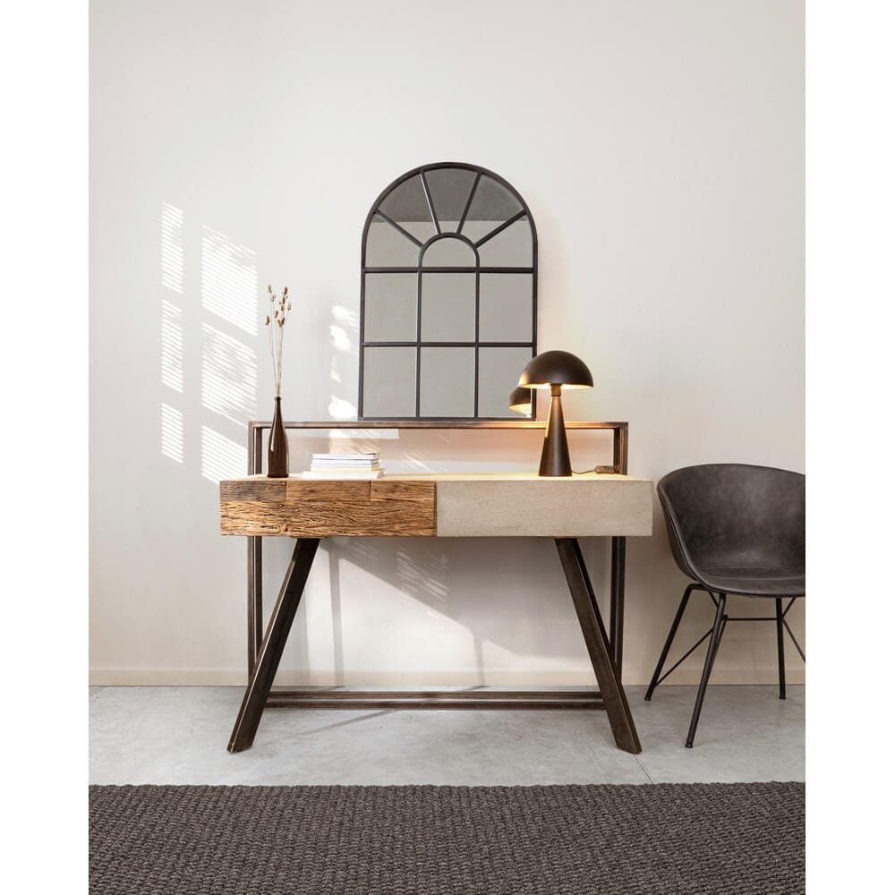 Sedia in Ecopelle Vintage – DELPHINE