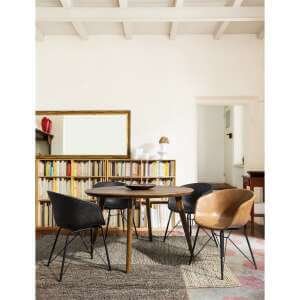 Sedia in Ecopelle Vintage – DELPHINE