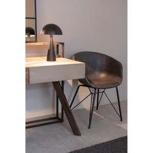 Sedia in Ecopelle Vintage – DELPHINE
