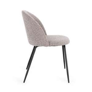 Sedia nera Visone (4 Pezzi) – GABRI