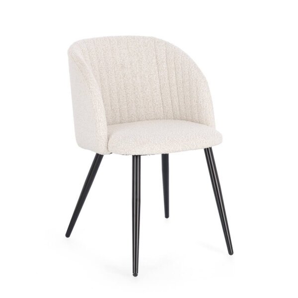 Sedia in tessuto boucle (2 Pezzi) – FELI