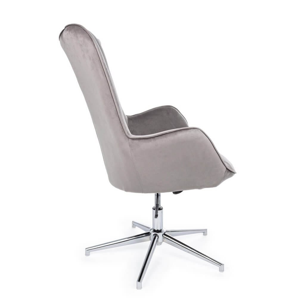 Poltrona di design moderno in Velluto – DAPHNE