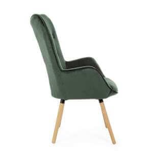 Poltrona di design moderno in Velluto – ANNA