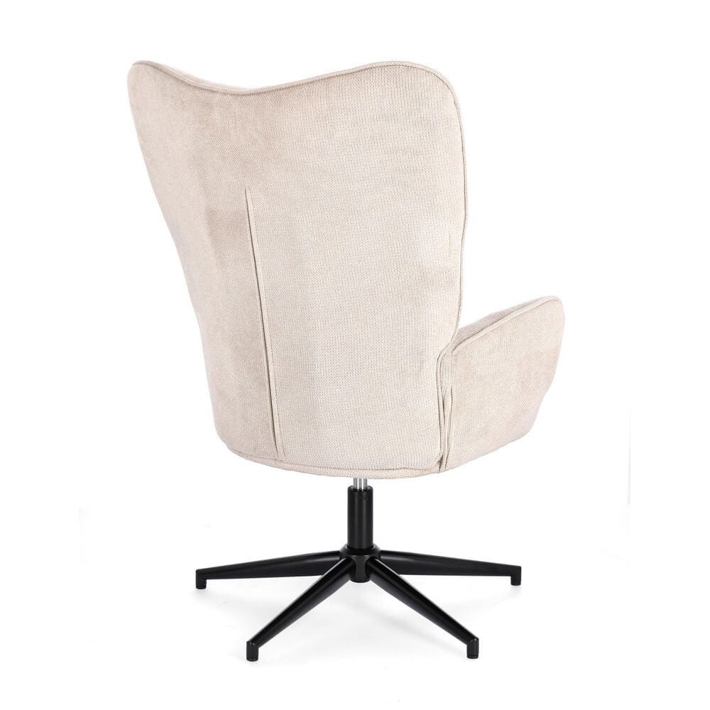 Poltrona di design moderno Beige – LUCILLE