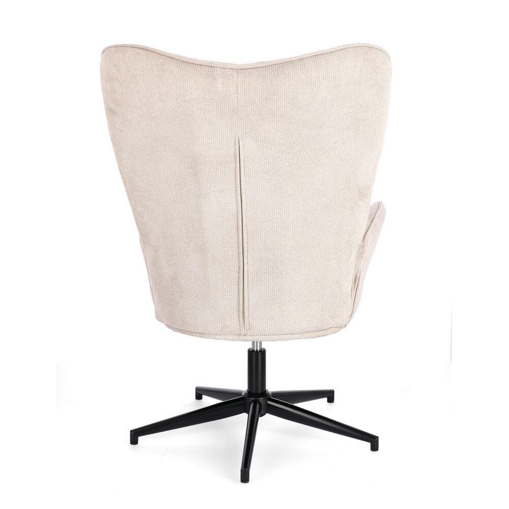 Poltrona di design moderno Beige – LUCILLE