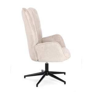 Poltrona di design moderno Beige – LUCILLE