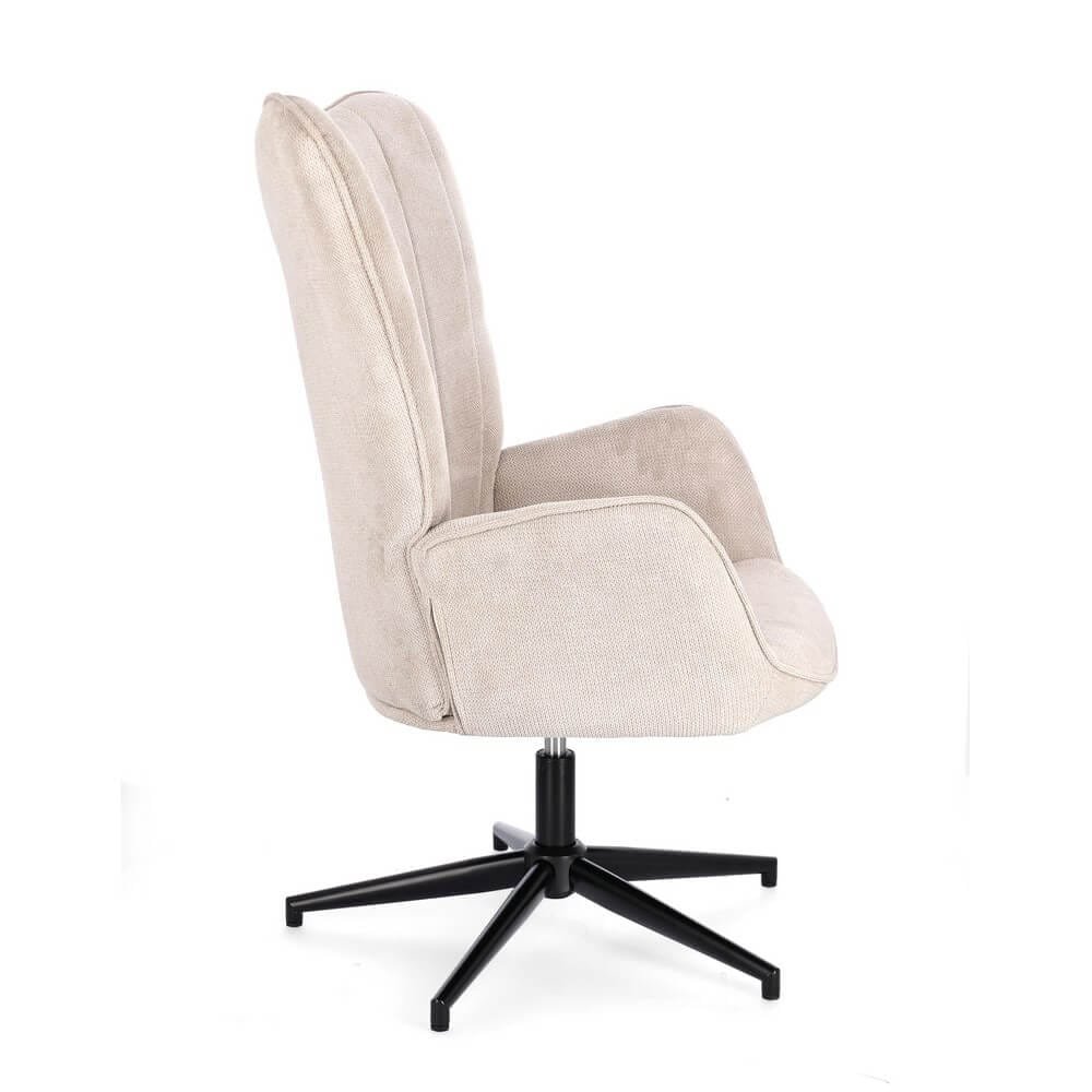 Poltrona di design moderno Beige – LUCILLE
