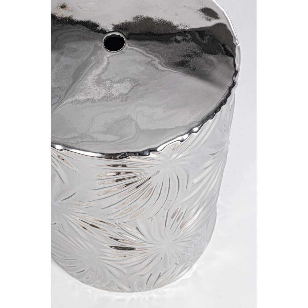Sgabello Leaf Argento to – GABRIEL