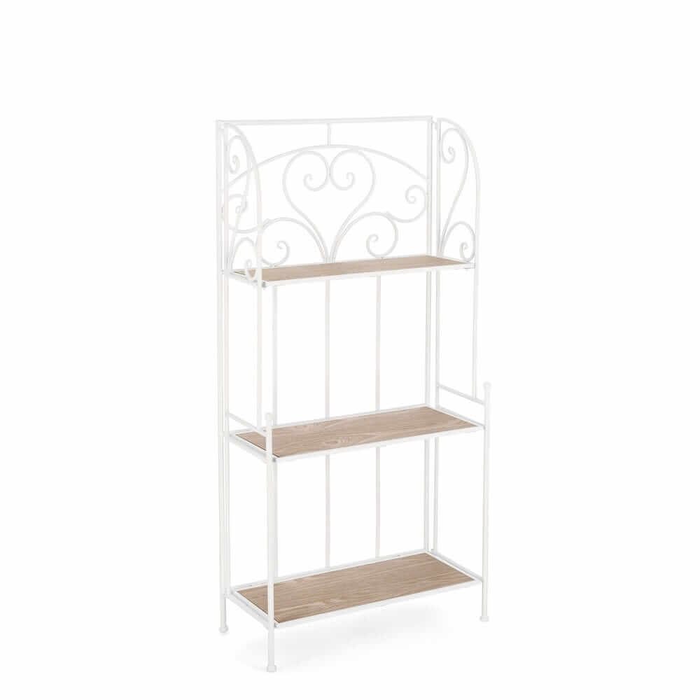Scaffale 3 piani bianco h127 – GISEL
