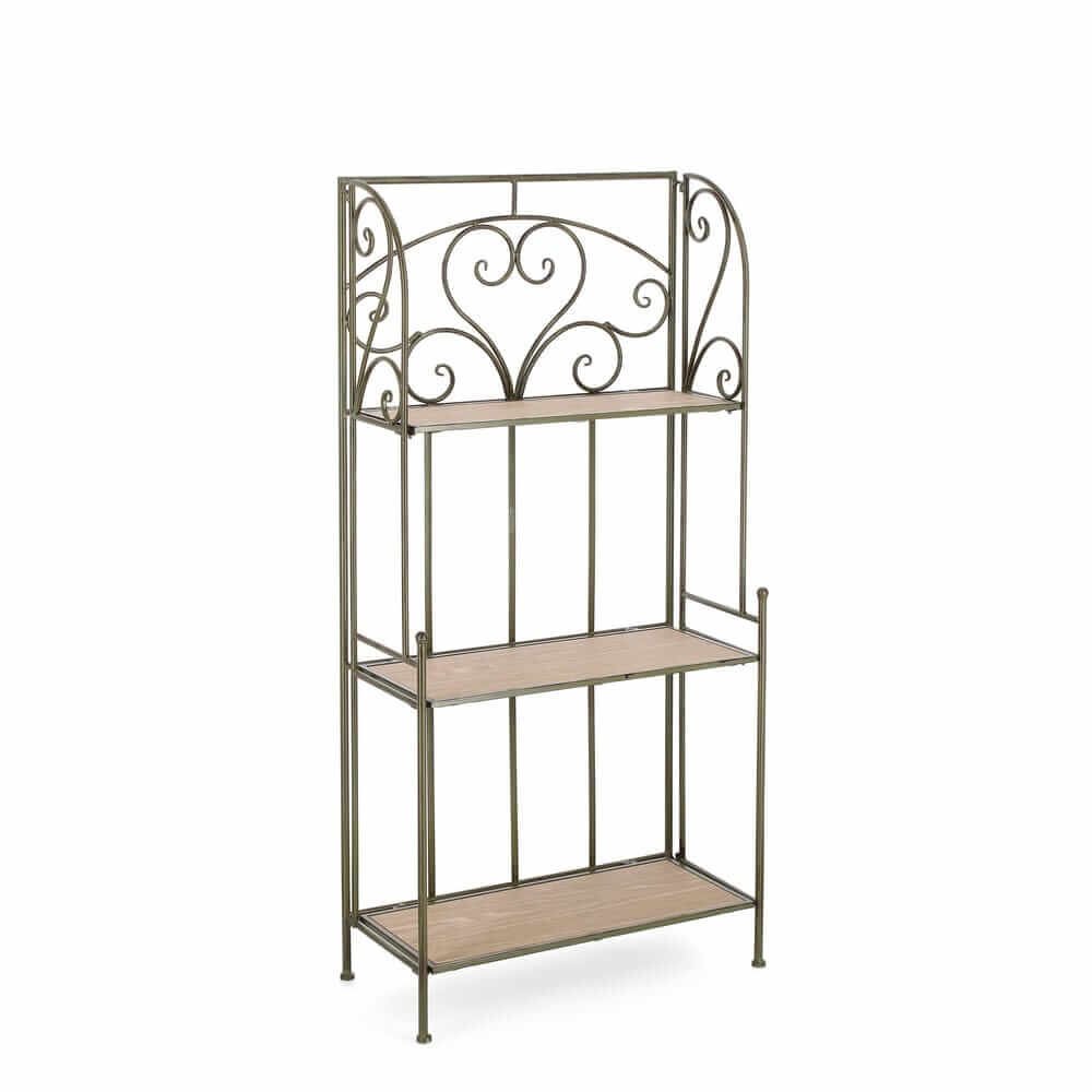 Scaffale 3 piani bianco h127 – GISEL