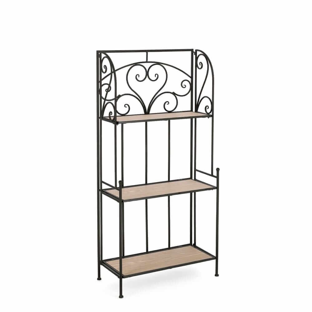 Scaffale 3 piani bianco h127 – GISEL