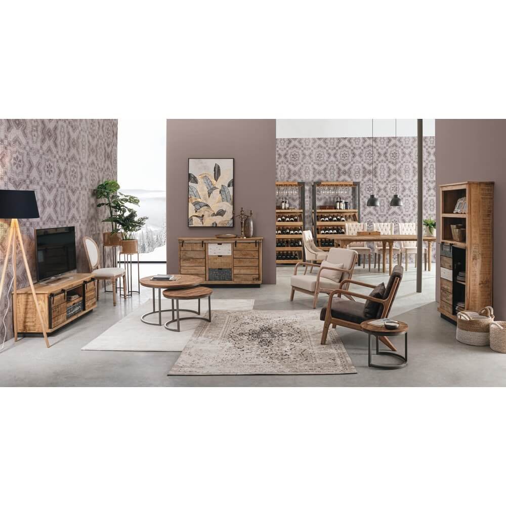 Sedia in legno vintage (2 Pezzi) – CAMILLA