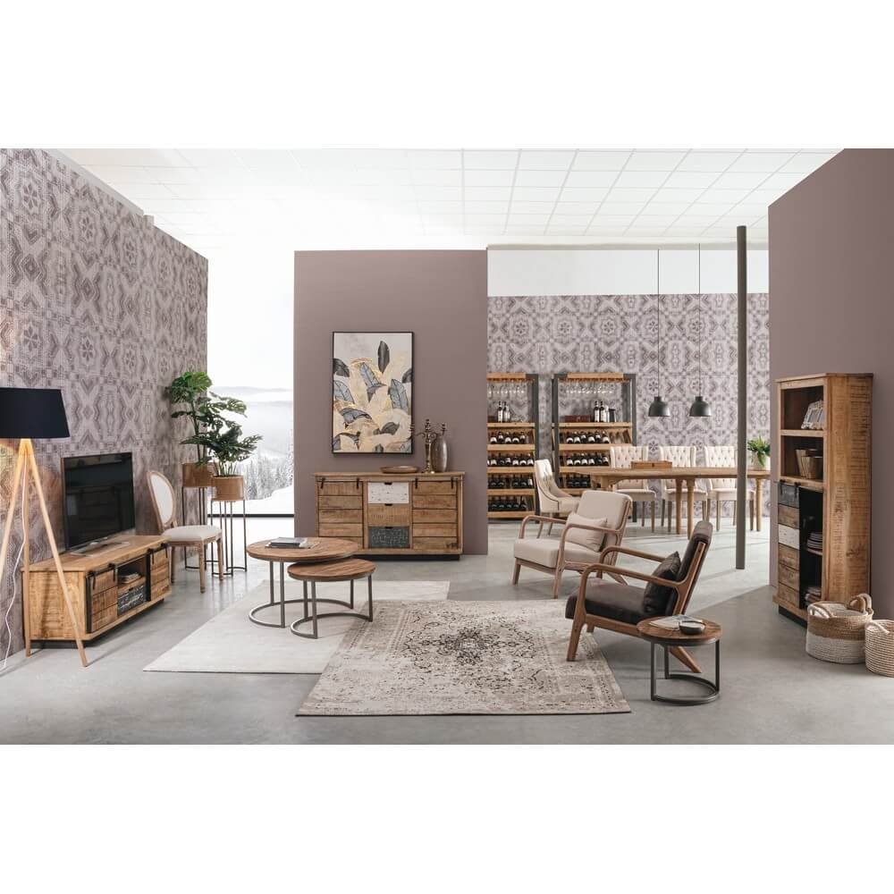 Sedia in legno vintage (2 Pezzi) – CAMILLA