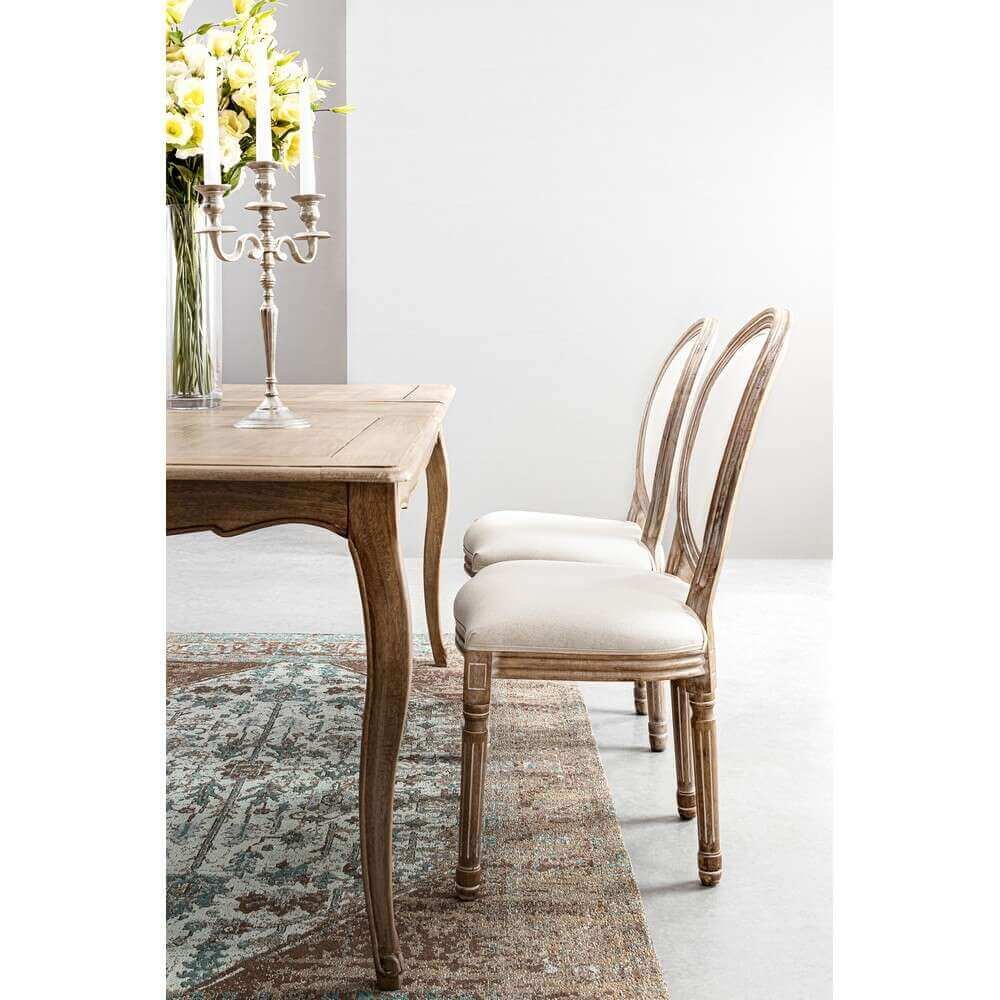 Sedia in legno vintage (2 Pezzi) – CAMILLA