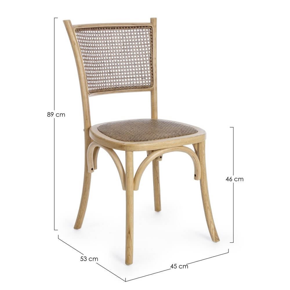 Sedia vintage in legno – CATA
