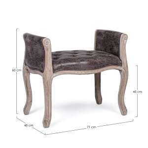 Panca Singola Dark (2 Pezzi) – ARIANNA