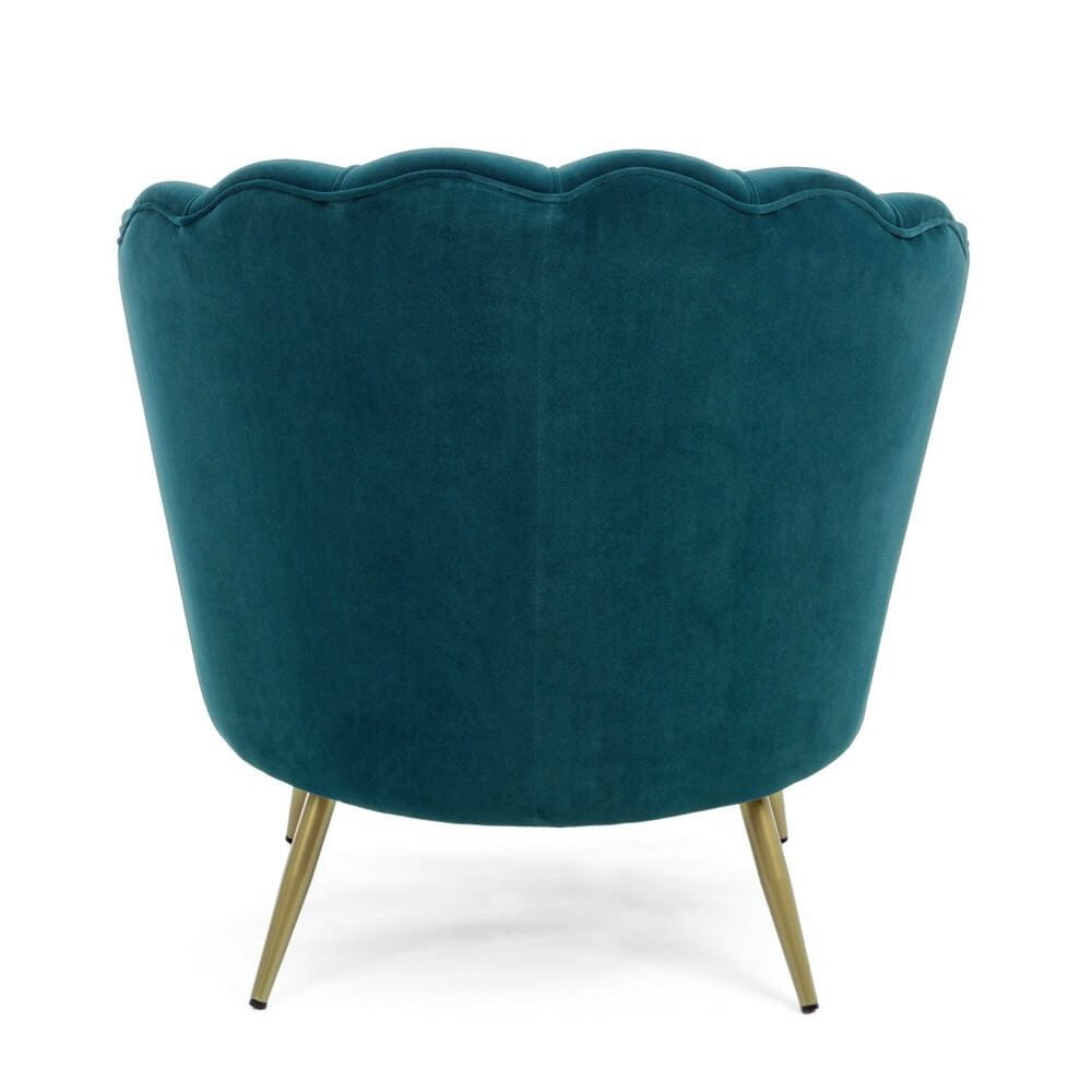 Poltrona in velluto di design – GISELLE