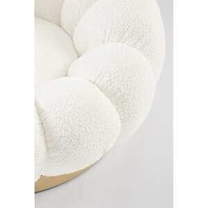 Poltrona Girevole effetto bouclè – RACHEL